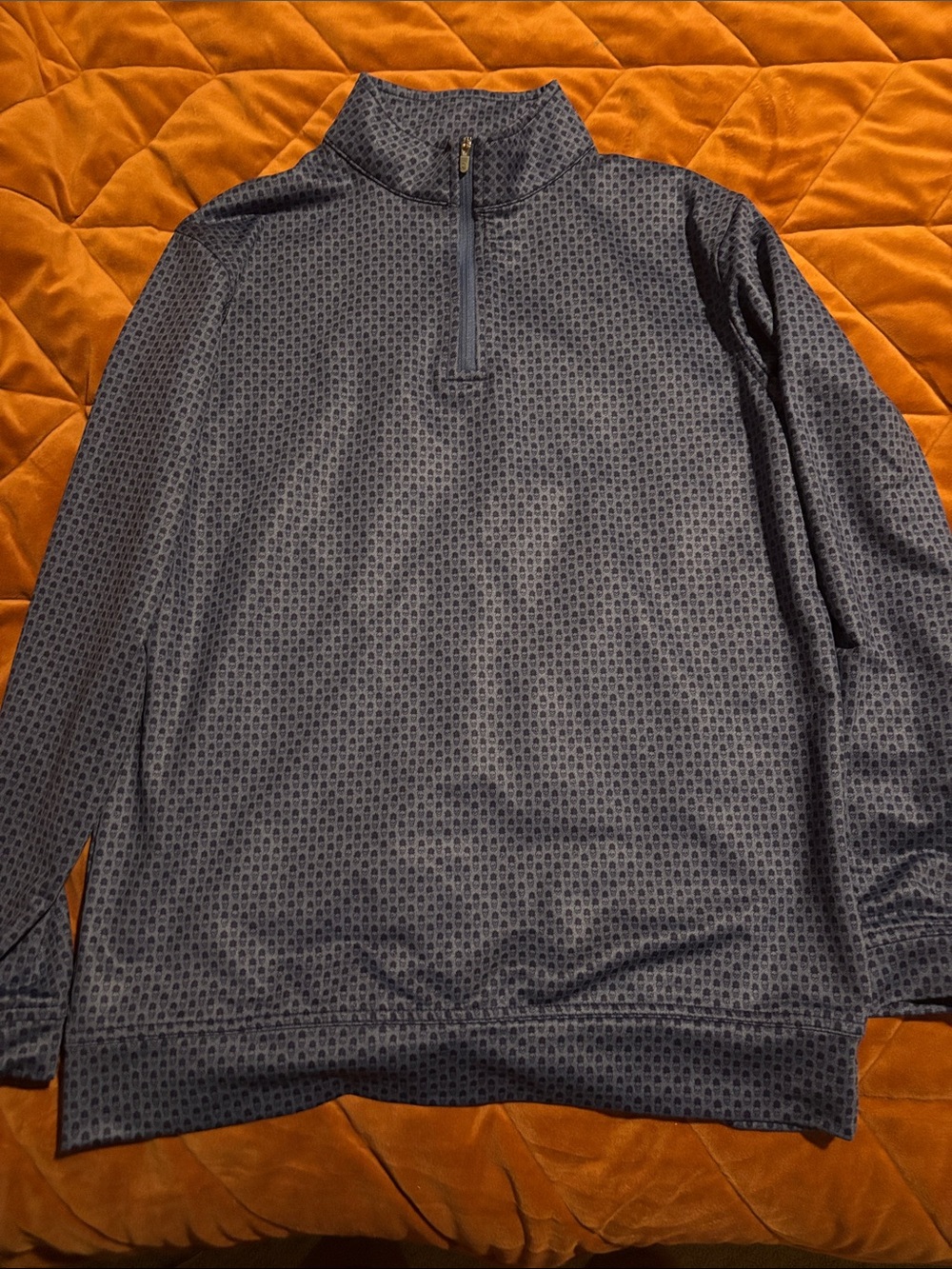 Boys Quarter-Zip Long Sleeve Pullover